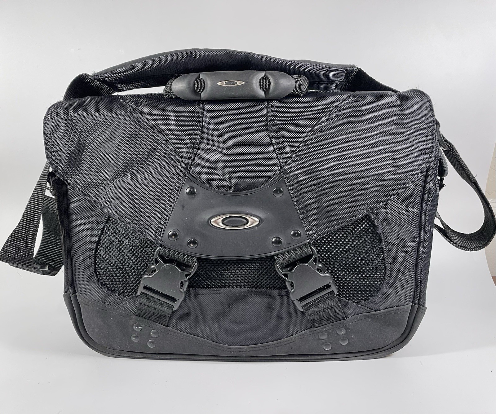 Vintage Oakley Software Laptop Messenger Bag Briefcase Tactical Field Gear Era