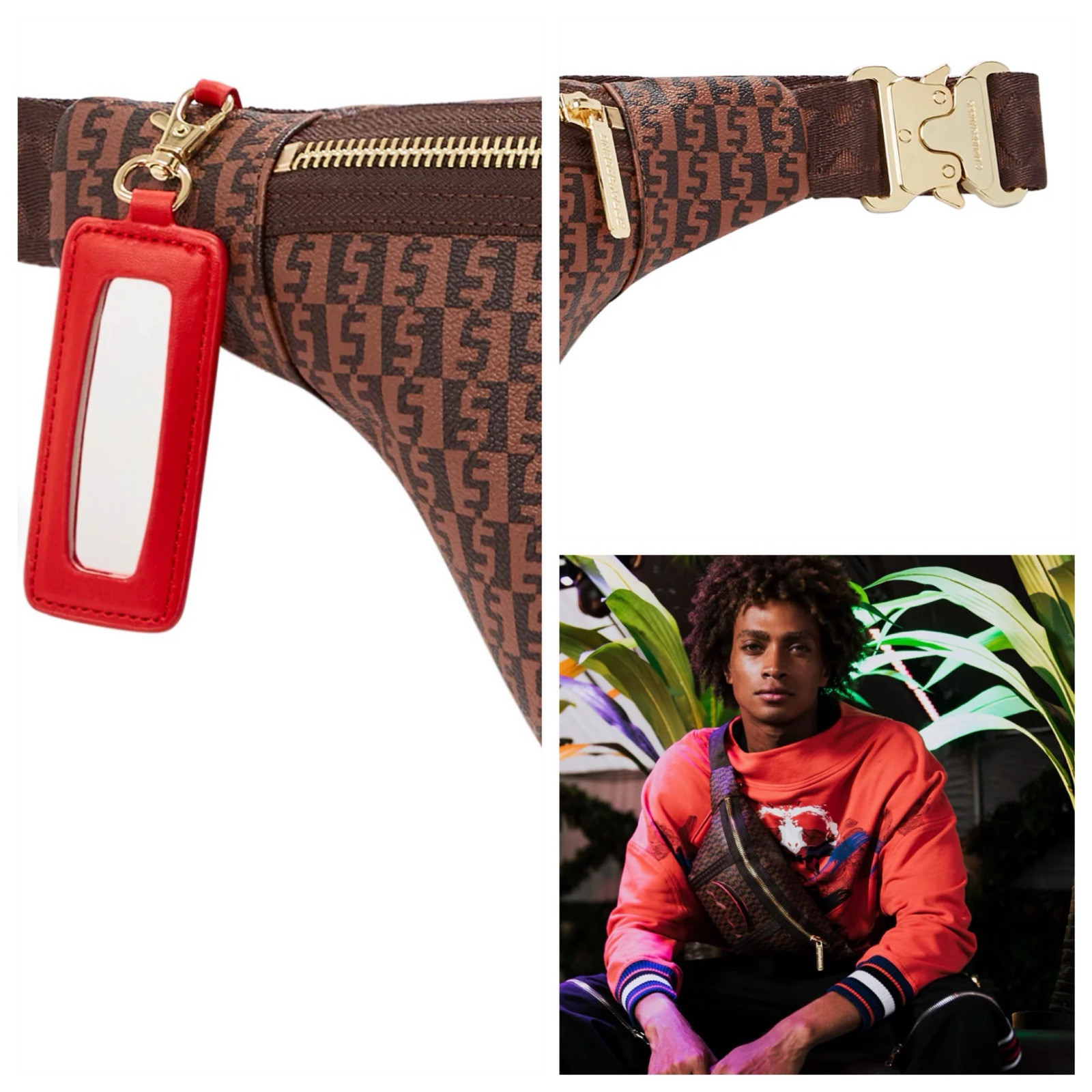 Sprayground Savoy Crossbody, NWT (see Description)