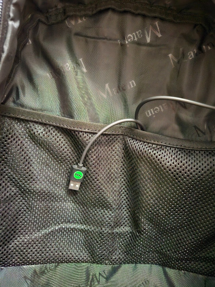 MATEIN Backpack,15.6in Bag with USB Charging Port,Water-Resistant Used only once