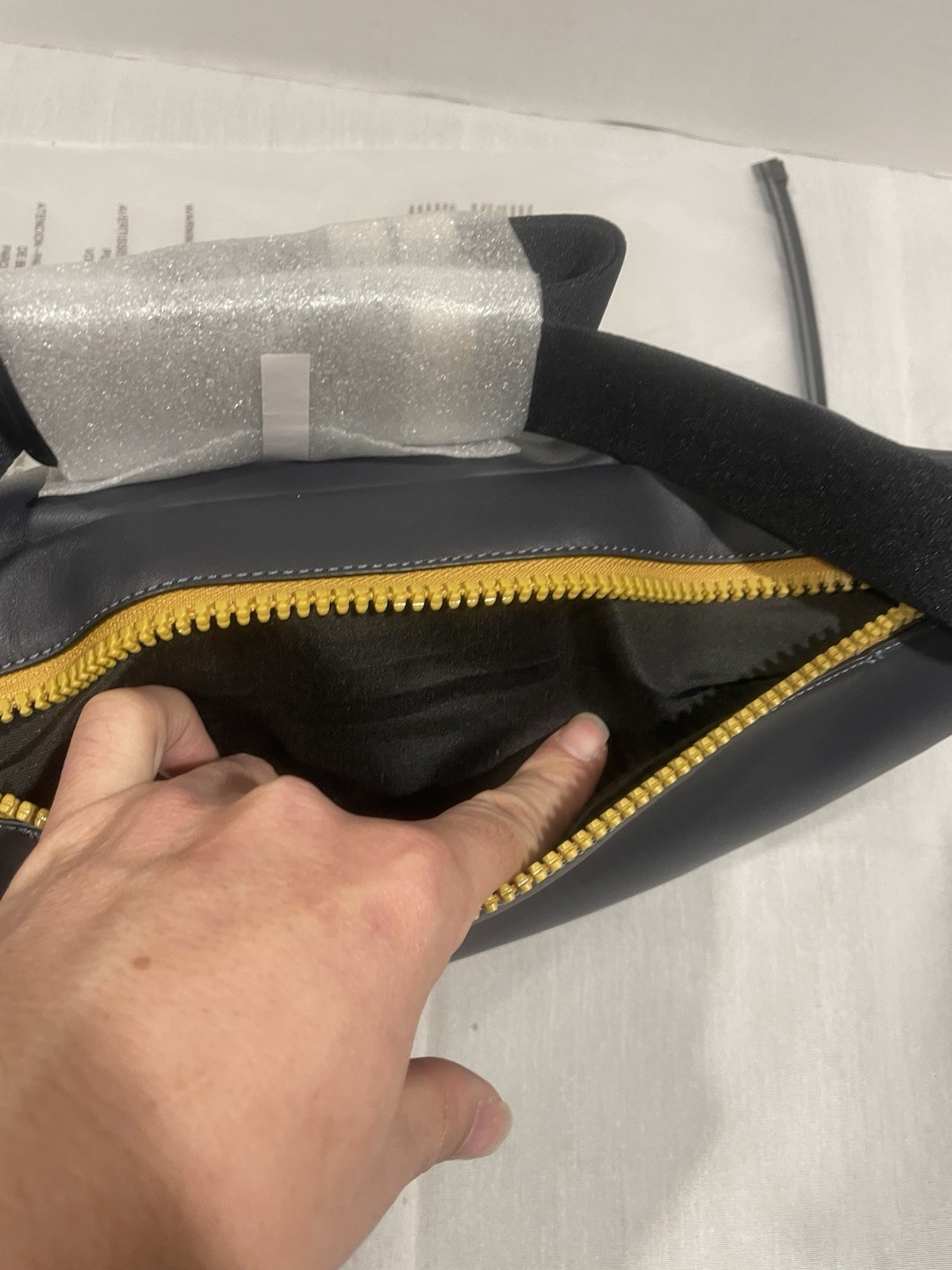 New COACH Track Belt Bag With Quilting And Coach Stamp Leather