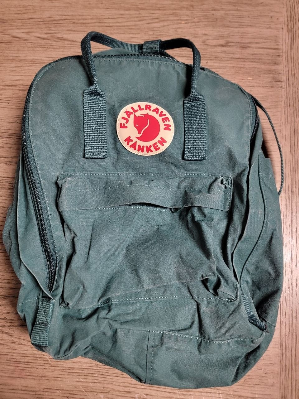 Fjallraven Kanken Mini Backpack Frost Army Green 13.5″x10.5″x4.5″ School Bag Kid