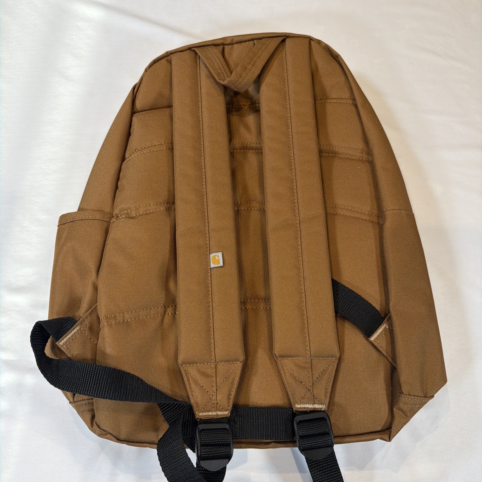 Carhartt Classic Backpack Brown Duck Canvas Durable Work Hike School Laptop Bag