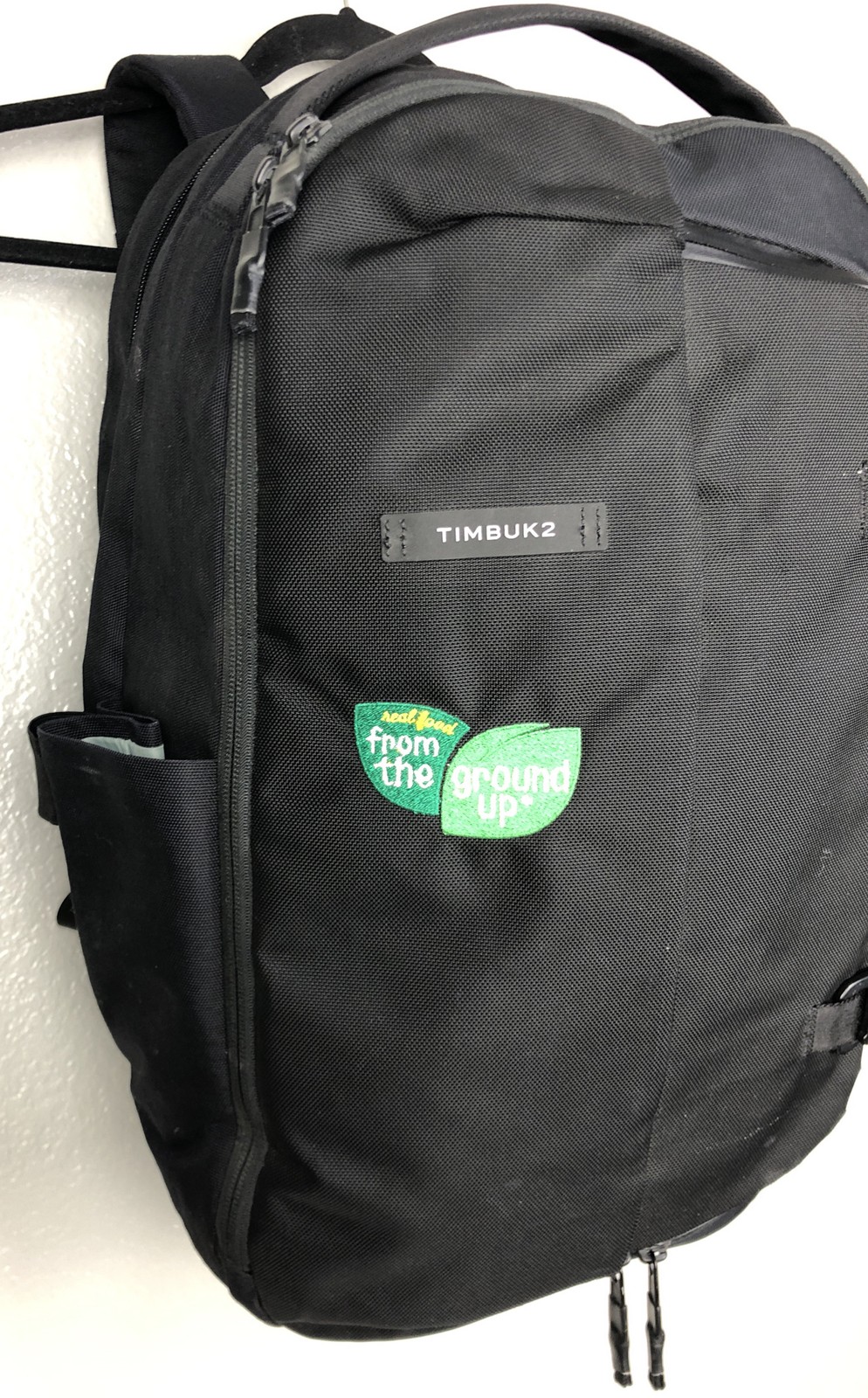 Timbuk2 Never Check Expandable Backpack Black Cordura Fabric Laptop Travel