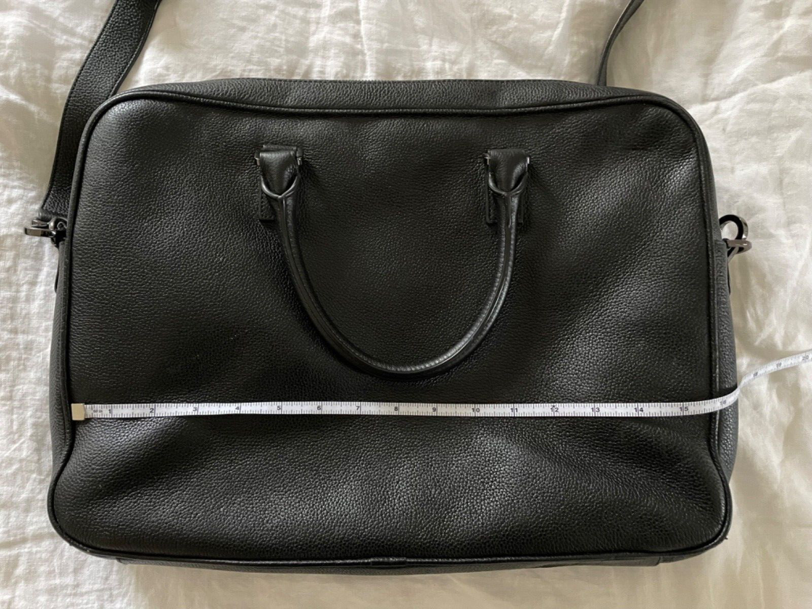 Mulberry Black Leather Briefcase