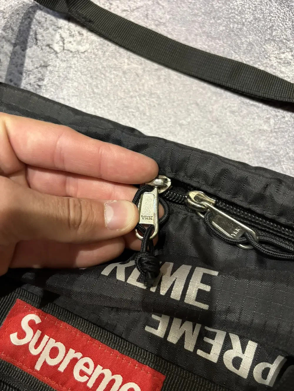 Supreme 3M FW16 Reflective Repeat Duffle Bag