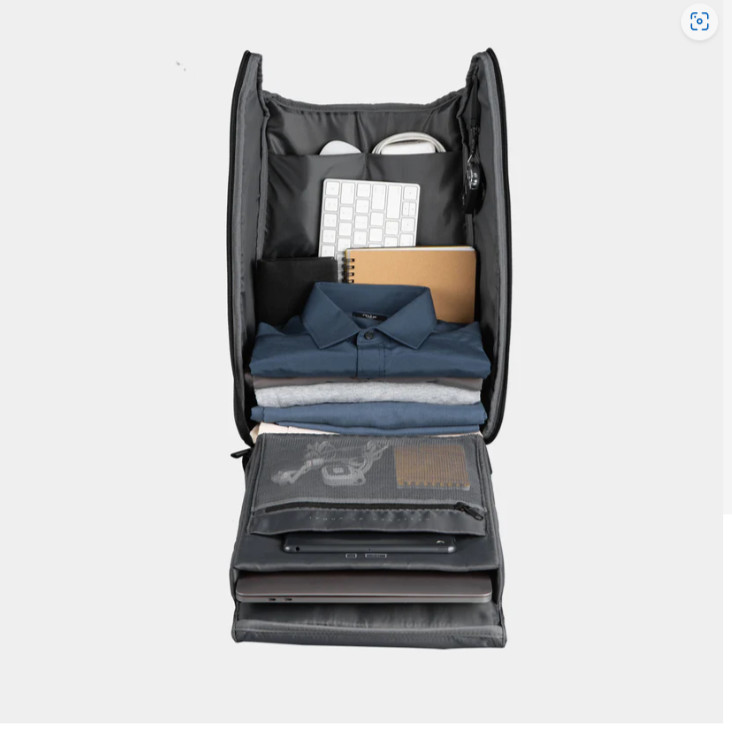 NYC Falcon ACEHIGH Backpack Top/Side Load Laptop Tablet USB LN