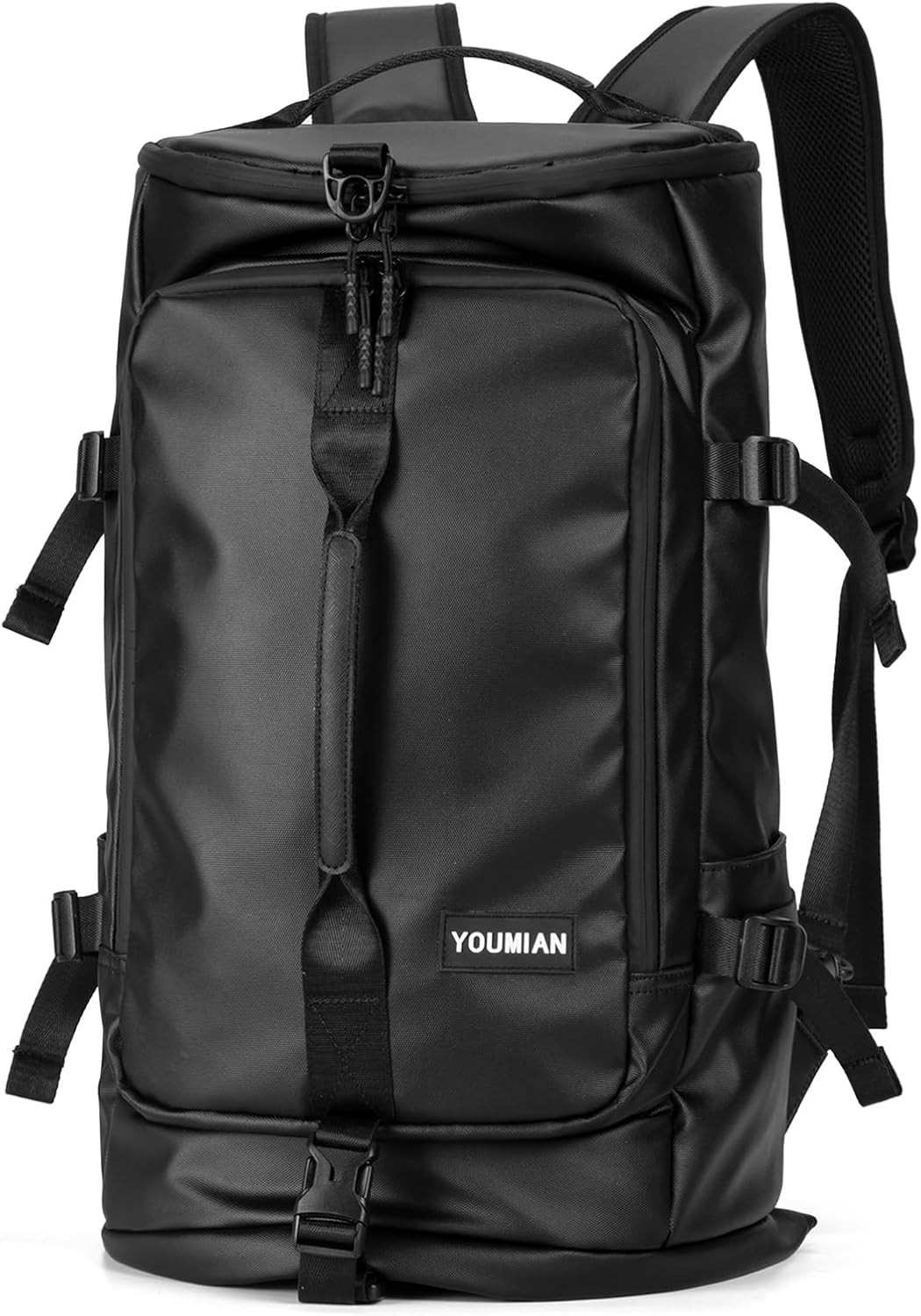 Versatile 3 in 1 Gym Duffle Backpack 40L Waterproof Bag for Sports & Travel