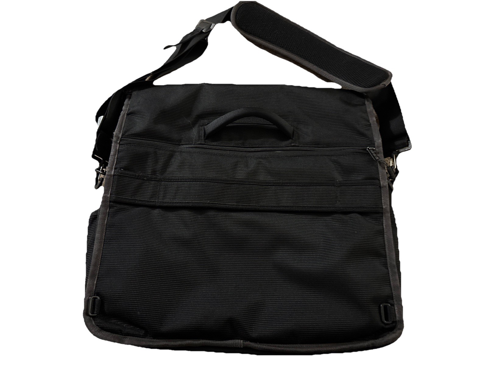Timbuk2 Command Messenger Bag Black Crossbody Padded Laptop Adjustable Zip