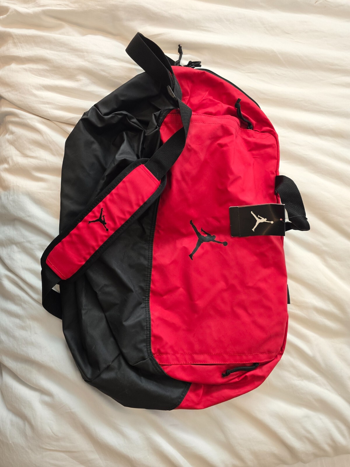 Nike Air Jordan Jumpman Sport Duffel Bag Red/Black