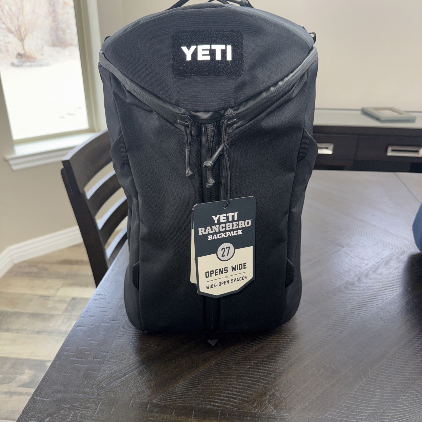 YETI Ranchero 22L Backpack in Black