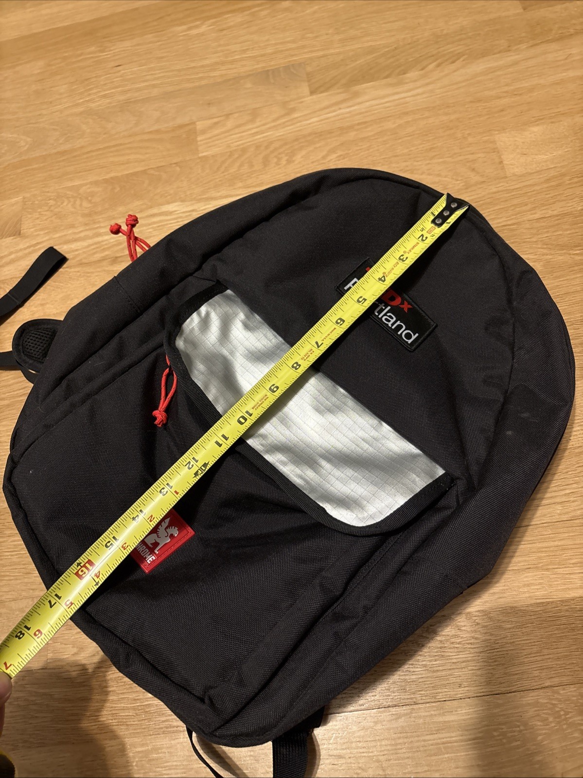 TEDx Portland CHROME INDUSTRIES Backpack Book Bag Ted X Black Bag Promo Rare