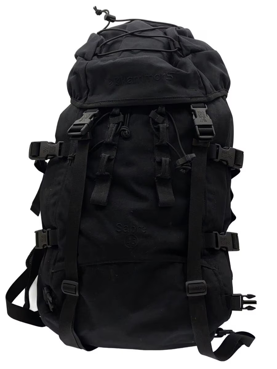 KARRIMOR Canvas Backpack, Black (Plain)