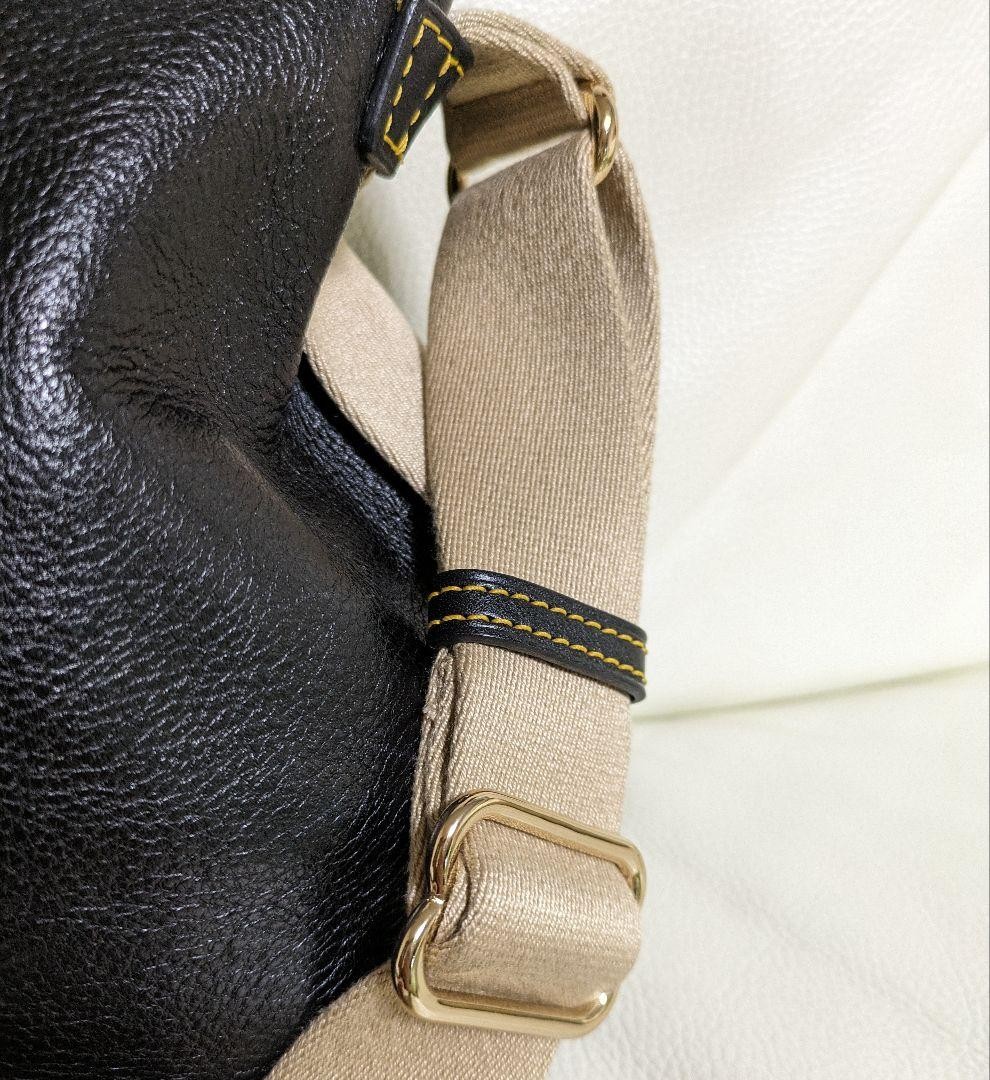 Dooney & Bourke Black Leather 2-Way Tote Shoulder Bag 17x12x6 Inches