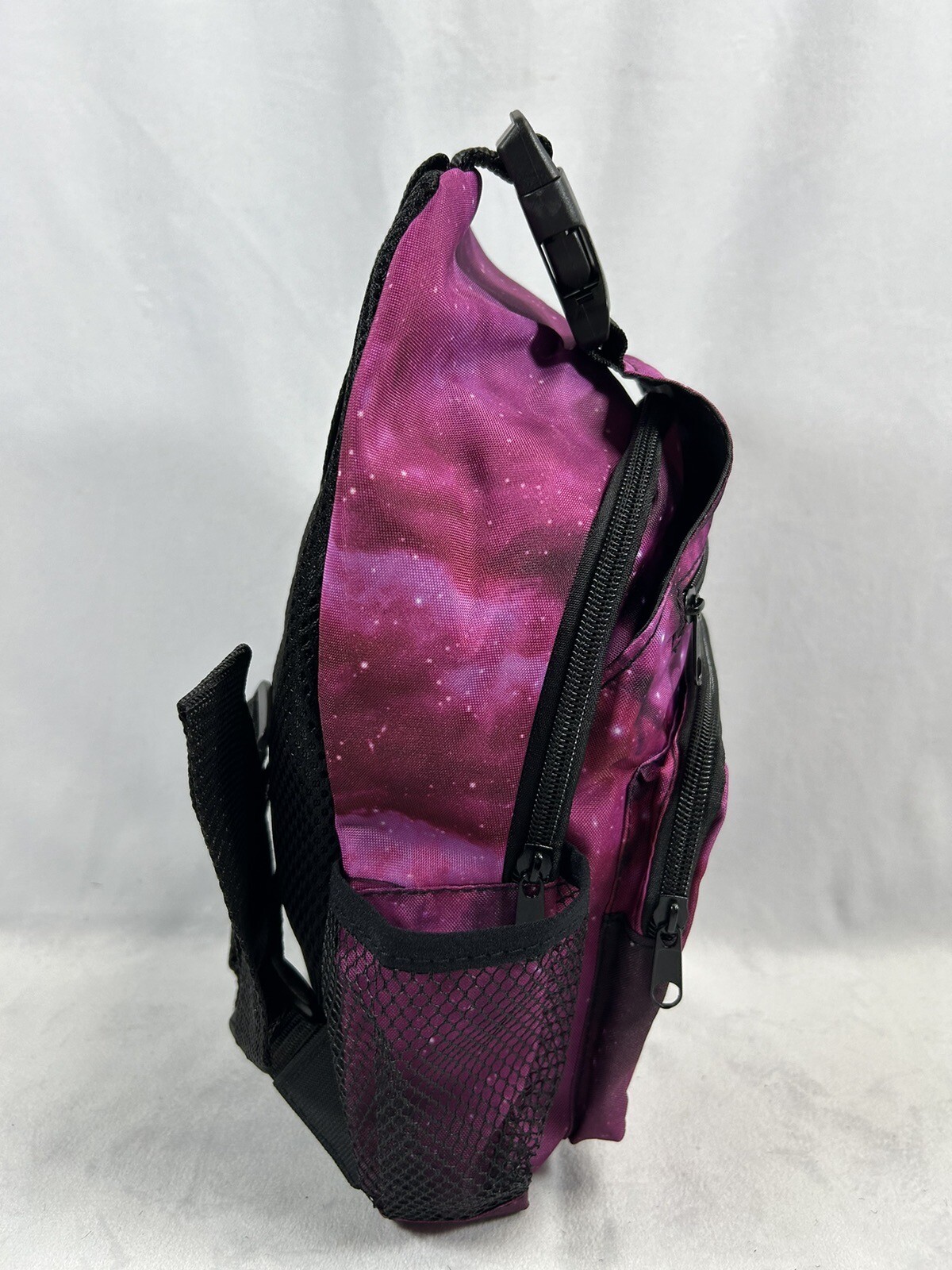 Backwoods Backpack Set 3 Piece Purple Midnight Galaxy Graphics