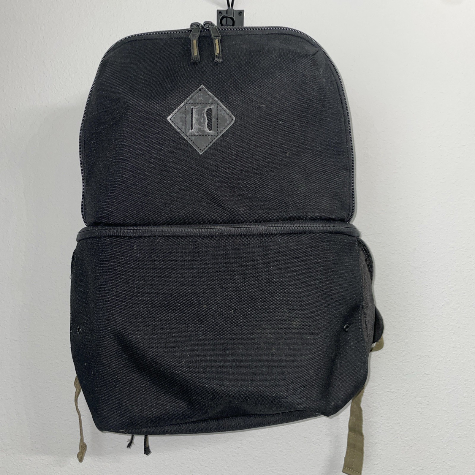 The Shrine Co Sneaker Backpack Day Bag – Gray – Holds Pair of Sneakers, Laptop +