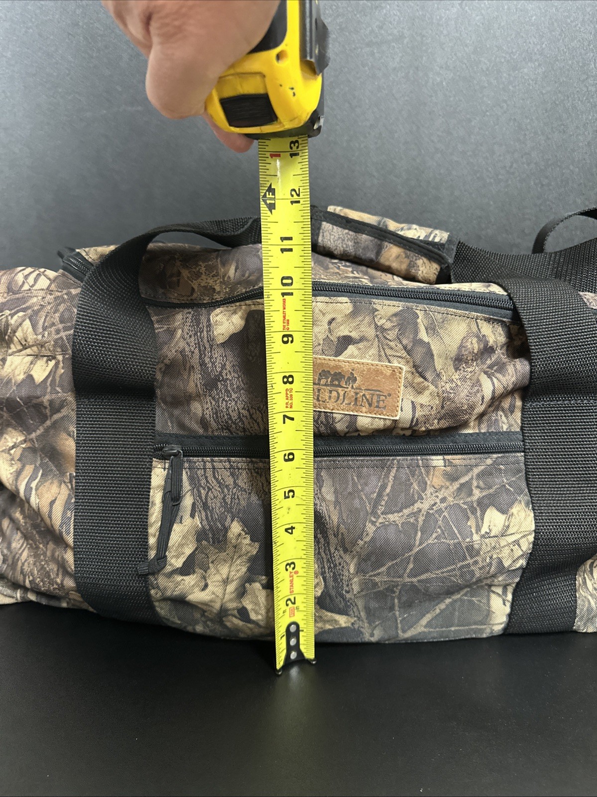 FIELDLINE Brown/Green REALTREE CAMO DUFFLE BAG Outdoor Fishing Hunting D241-MOB