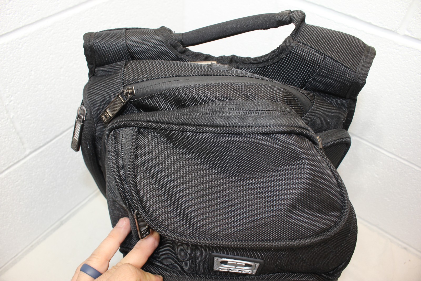 NWOT UNUSED NEW OGIO Epic Pack Backpack Black Laptop Backpack 17″ – advertising