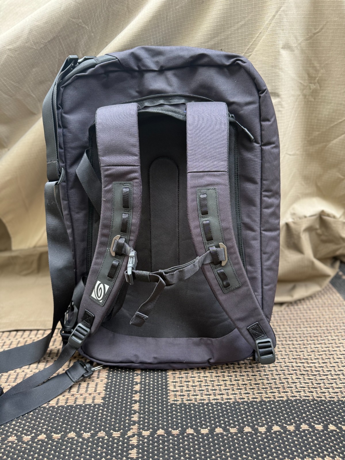 Timbuk2 Never Check Duffle Backpack TSA 18 Unisex Carry On Business College New