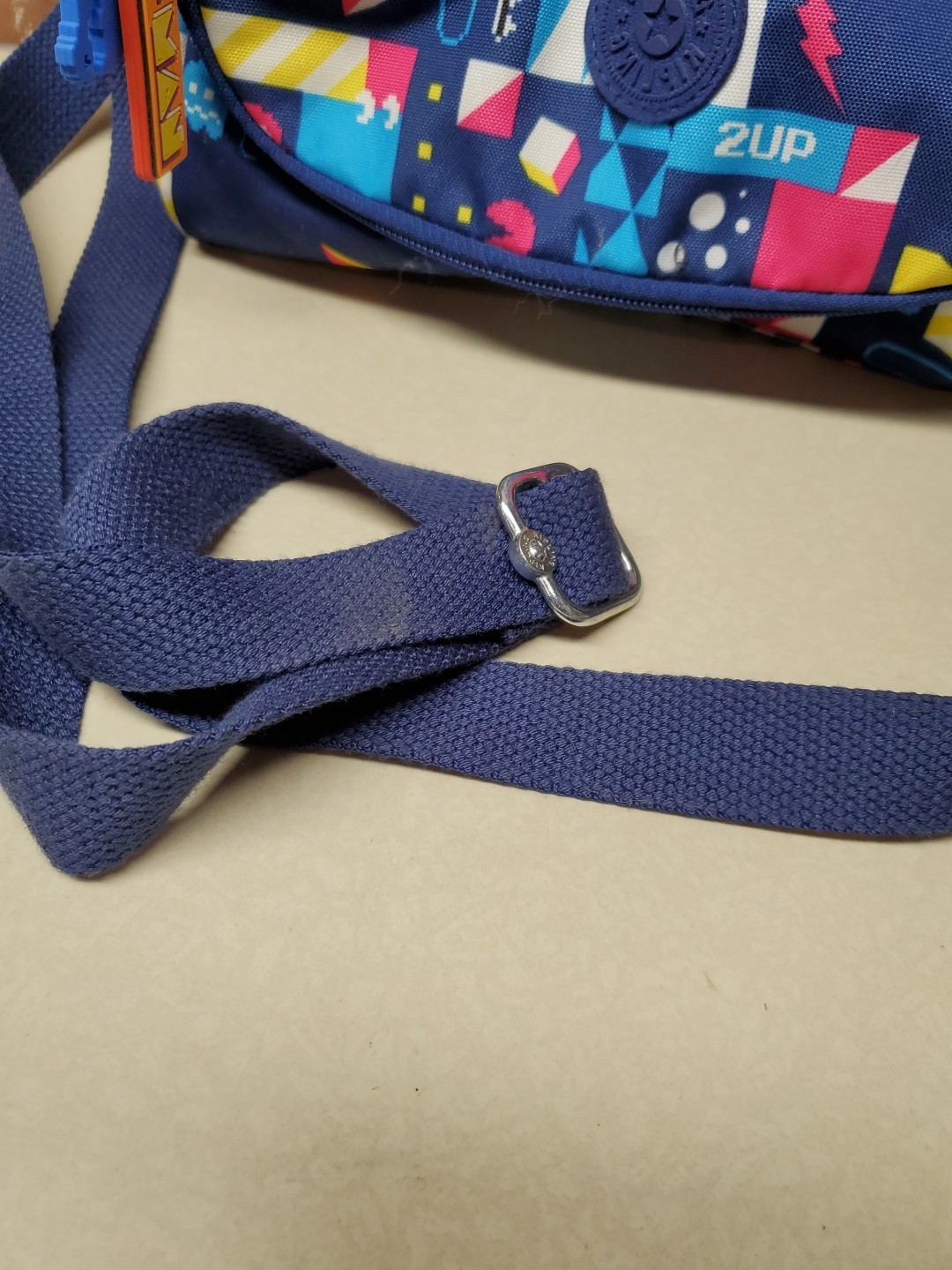Kipling PAC-Man Insulated Lunch Cooler Bag Shoulder Strap Collab READ!