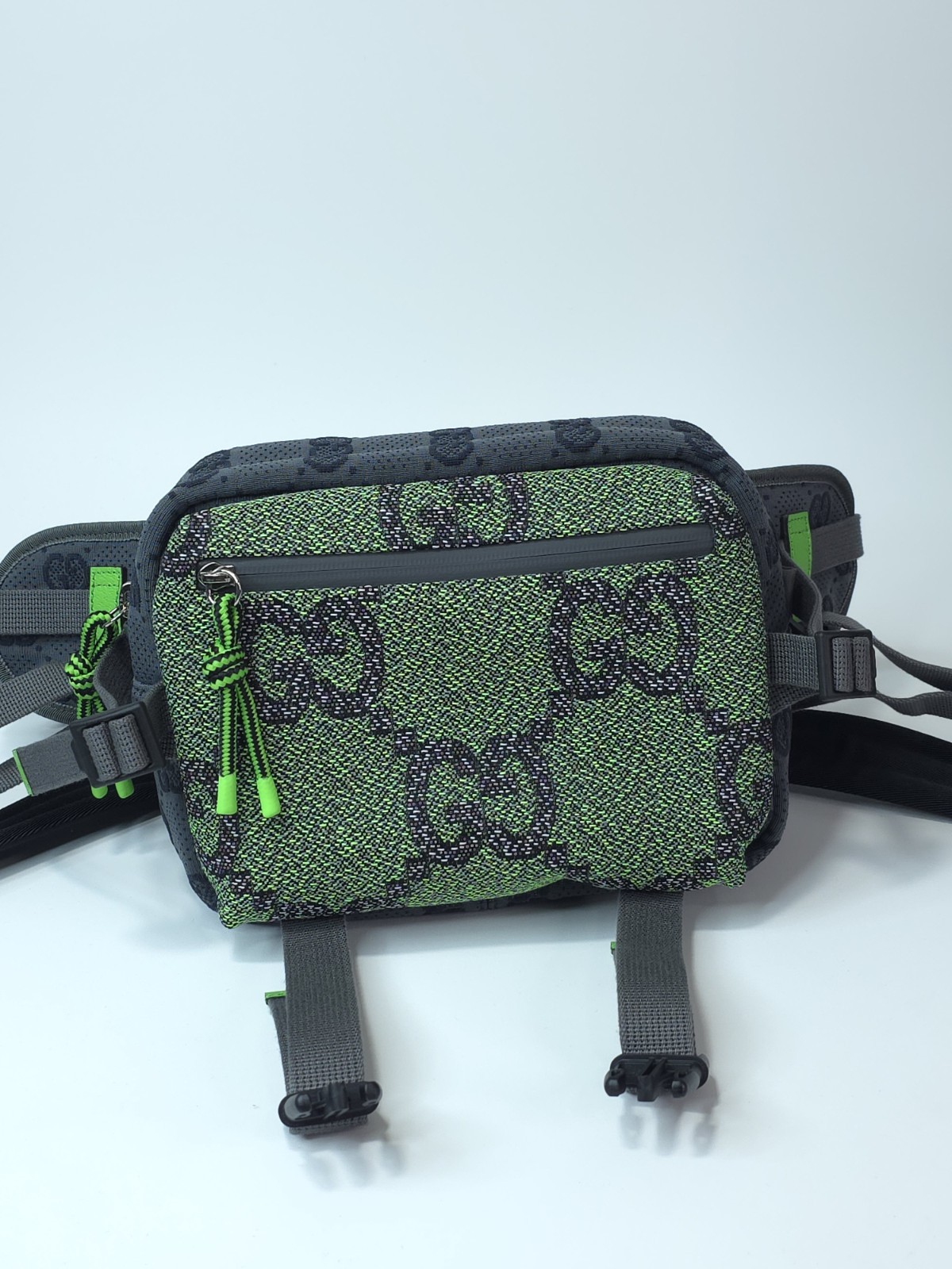 GUCCI GG Technical Adventure Waist Bag Backpack Crossover Sports Bag
