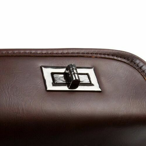 Men’s Briefcase Casual Business Shoulder Bag Leather Messenger Satchel Bag