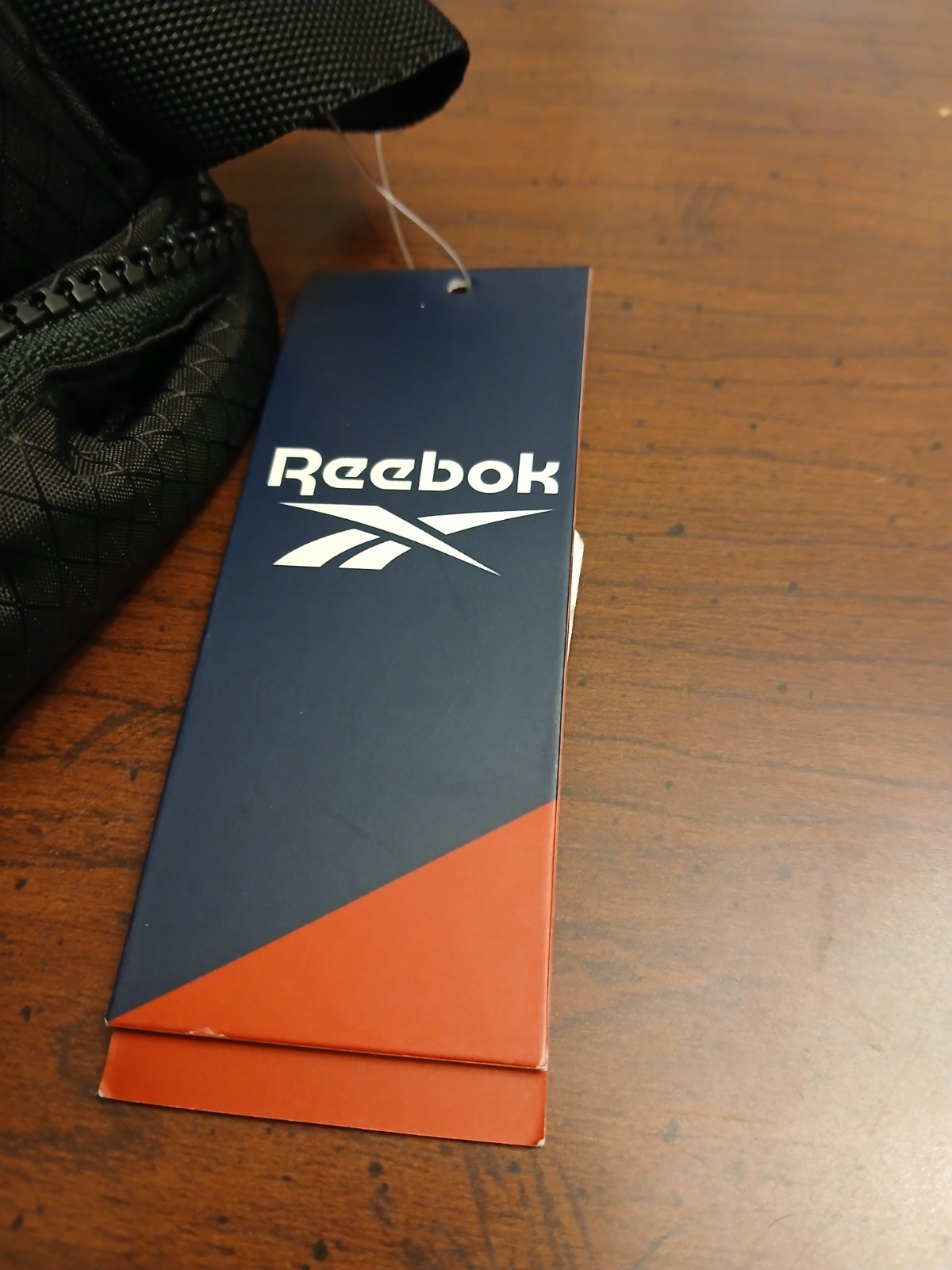 Reebok REED Dopp Kit in BLACK for toiletries travel size 6L NEW with TAGS