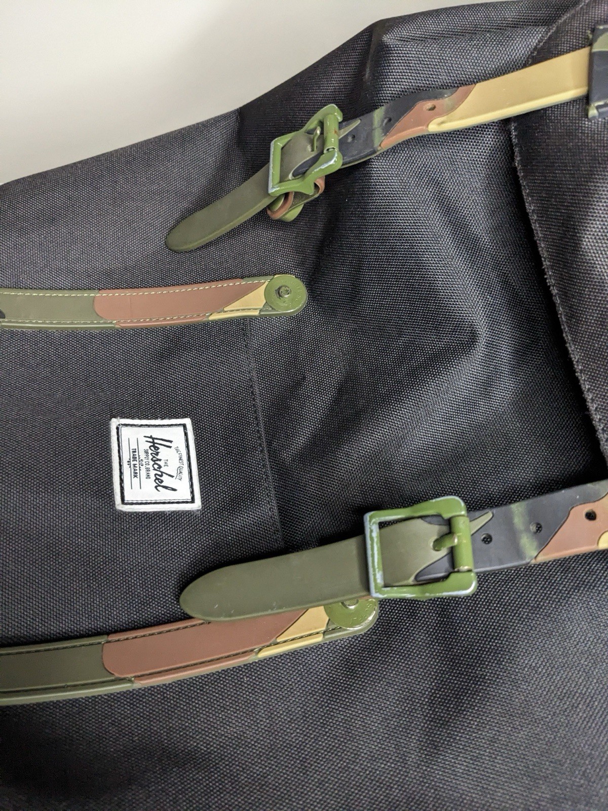 Herschel Supply Co Retreat Backpack Camo Checkered Strap Bag Standard 23.0L 18″