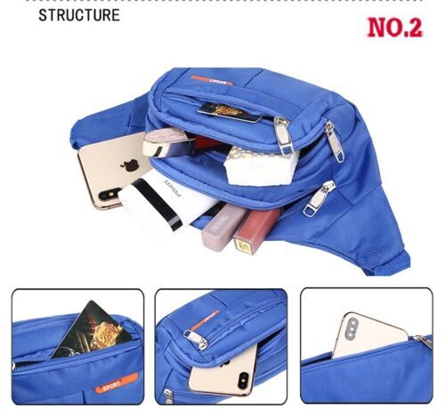 Cycling Belt Waist Bag Fanny Pack Outdoor Pouch Camping Hiking Running Chest New