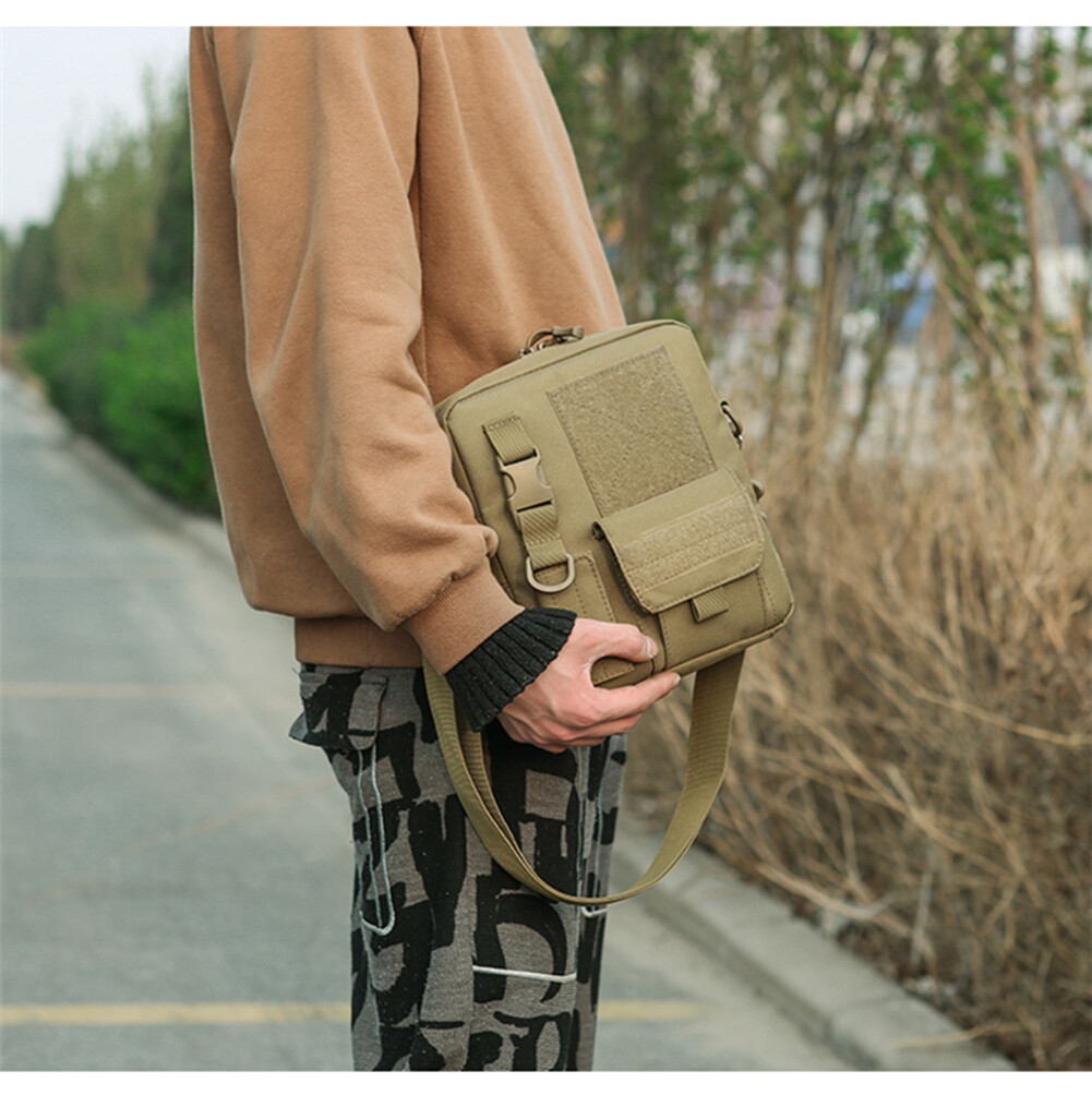 Mens Messenger Bag Waterproof Shoulder / Cross Body Backpack Tactical Sling Bag