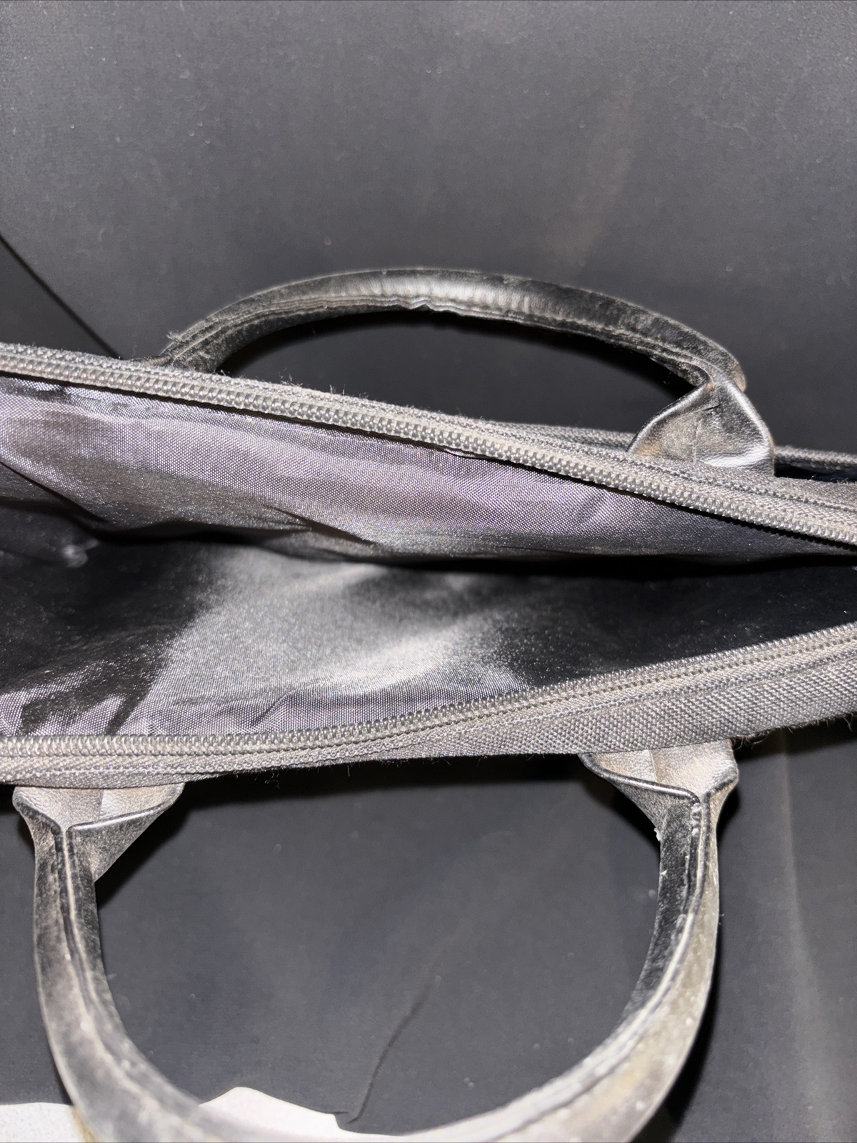 DENALI Padded Black Messenger/Tablet Bag w/ Handles Case Tote CD Holder