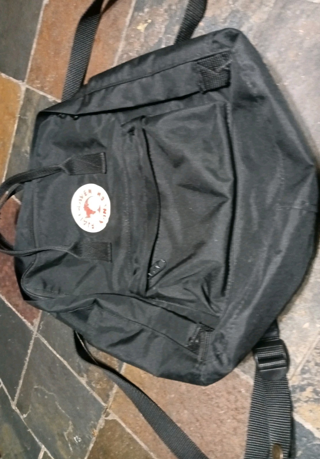 Fjallraven Kanken Classic Black Backpack #23510-Ka’nken Unisex School Book Bag