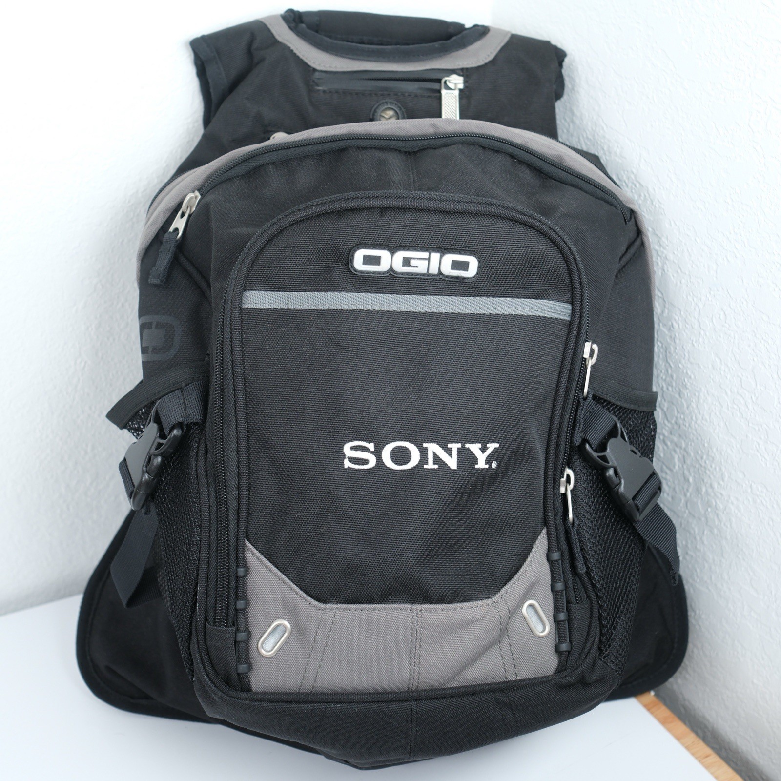 OGIO Fugitive Sony Employee Street Backpack Hiking Black Staff Silver