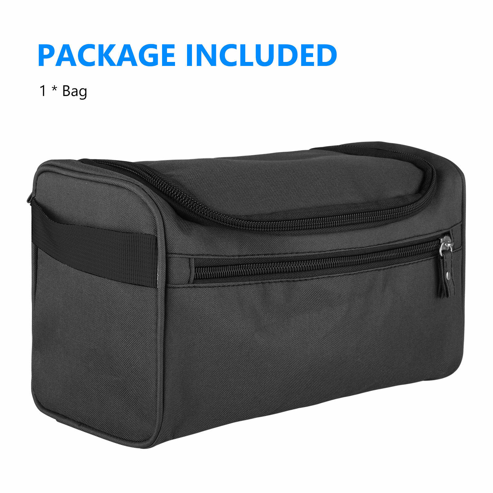 Men Women Travel Toiletry Bag Wash Kit Cosmetics Shaving Makeup Case Organizer