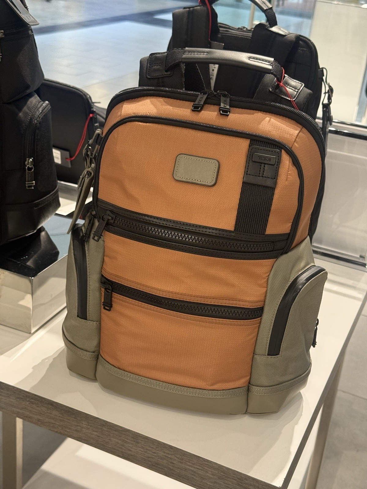 NEW Tumi Fremont PARRISH 16.0” Ballistic Nylon Laptop Backpack – CIDER ORANGE