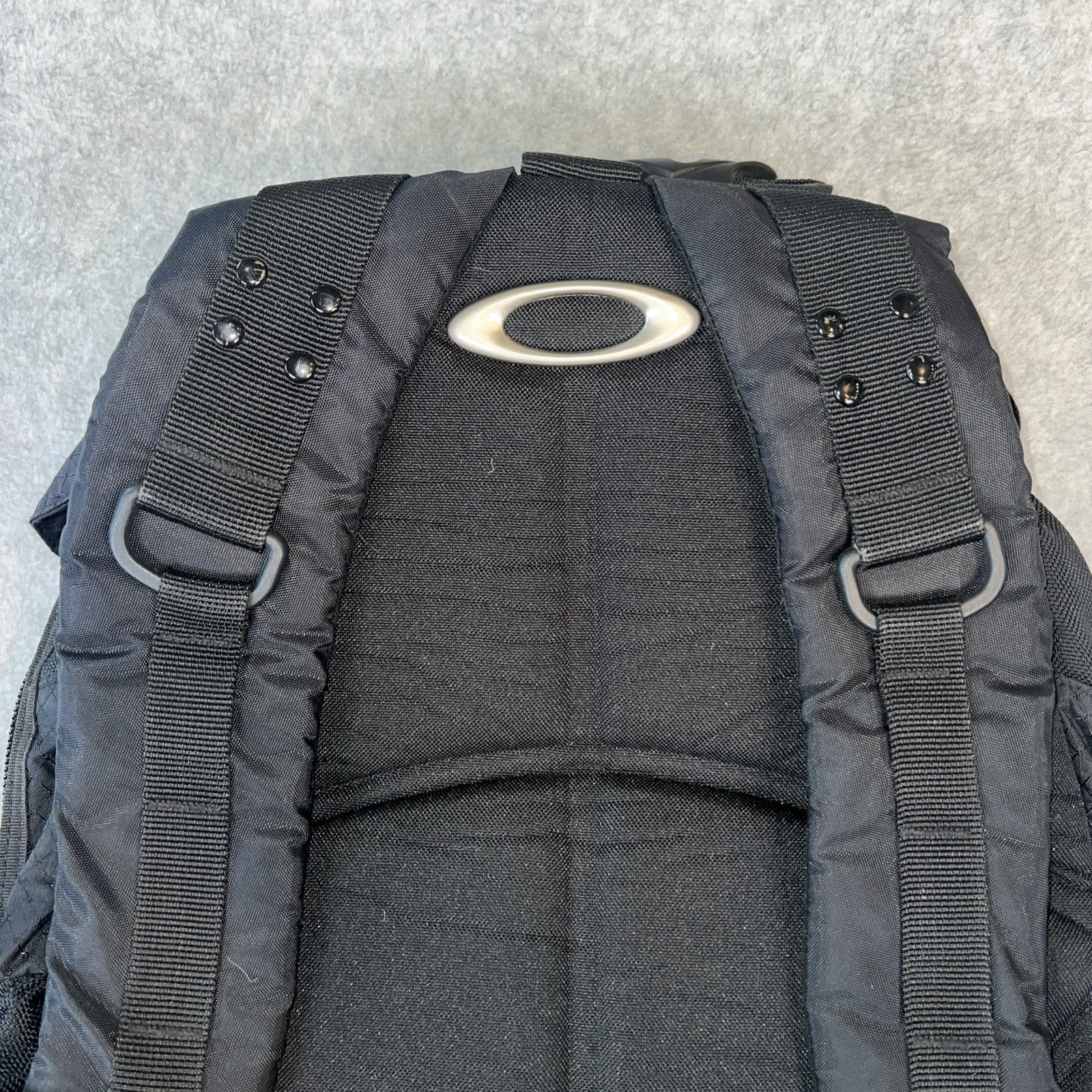 Oakley Software Black Icon Backpack Rucksack Tactical Tech Vintage Y2K Rare