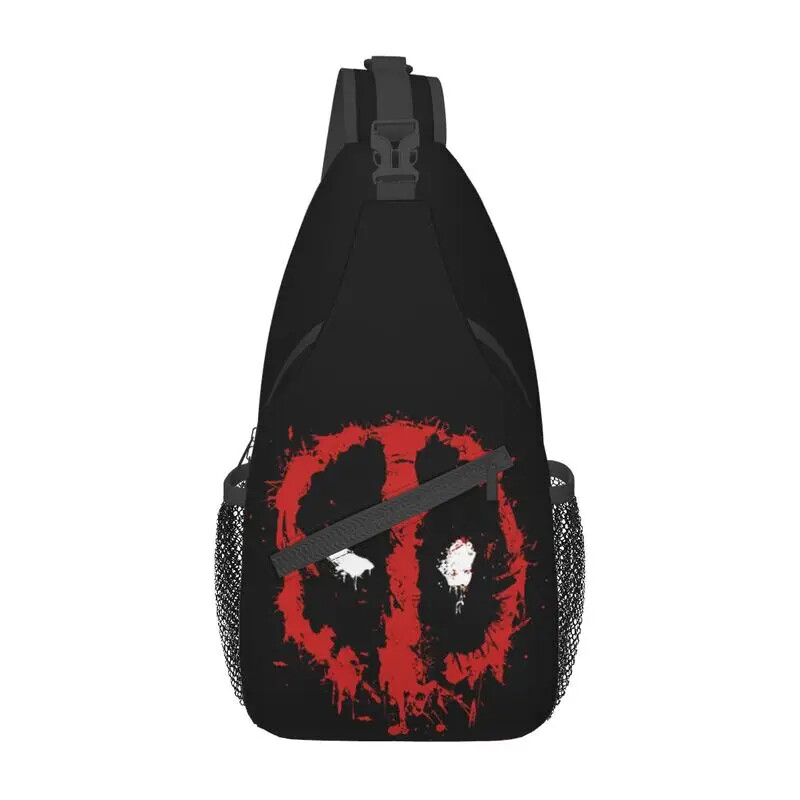 Casual Deadpool&MEN Sling Crossbody Backpack Men Shoulder Chest Bags Traveling