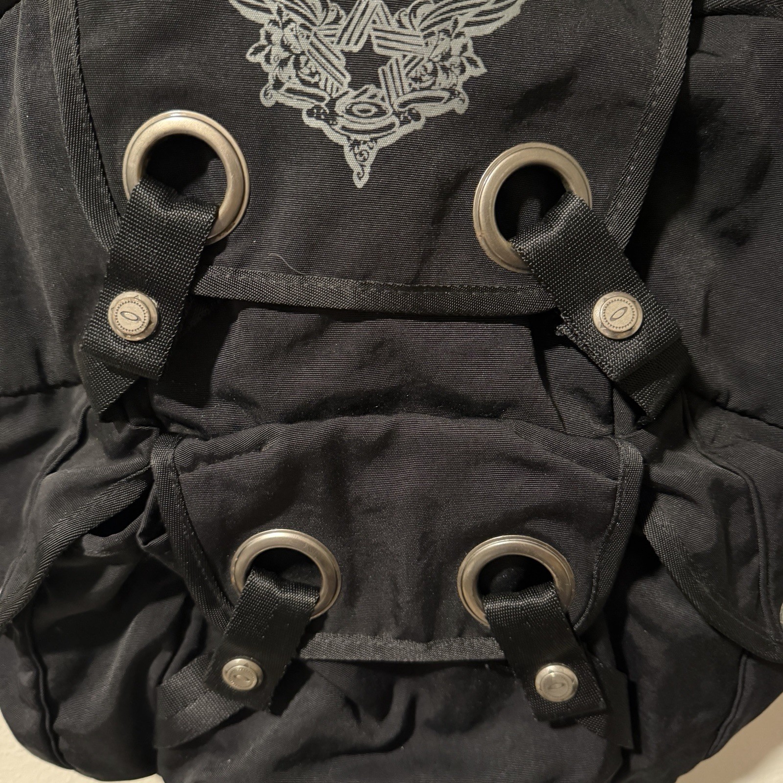 Vintage Oakley Software Sandbag Backpack – Black – Y2K Archive Techwear