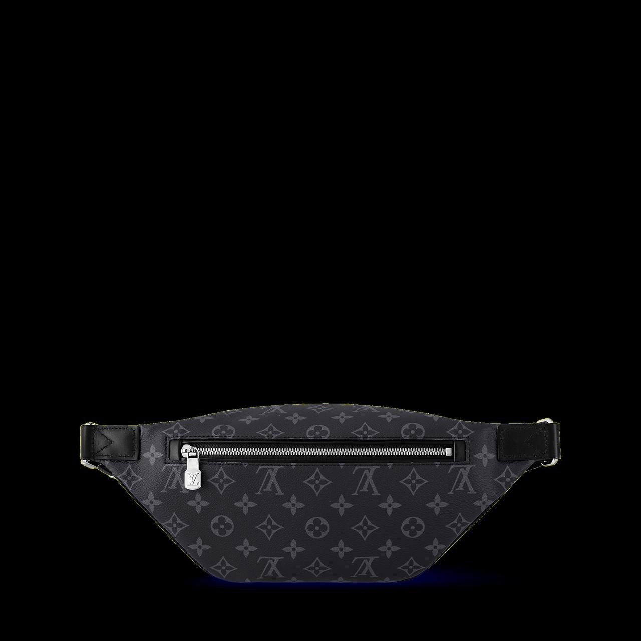 Authentic Louis Vuitton Discover Leather Monogram Bumbag PM Shadow Mens