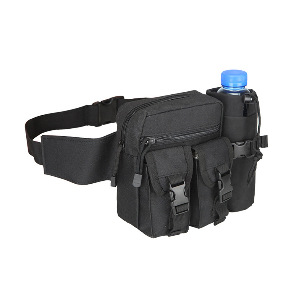 Tactical Fanny Pack Bumbag Waist Bag Military Cross Belt Pouch for Hiking US