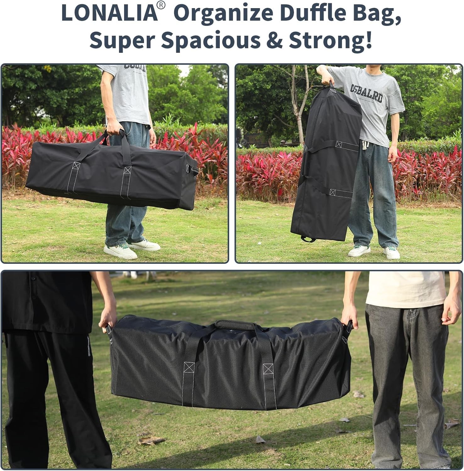 42 Inch Large Duffle Bag for Travel – 116L Extra Large Heavy Duty Duffel Bag …
