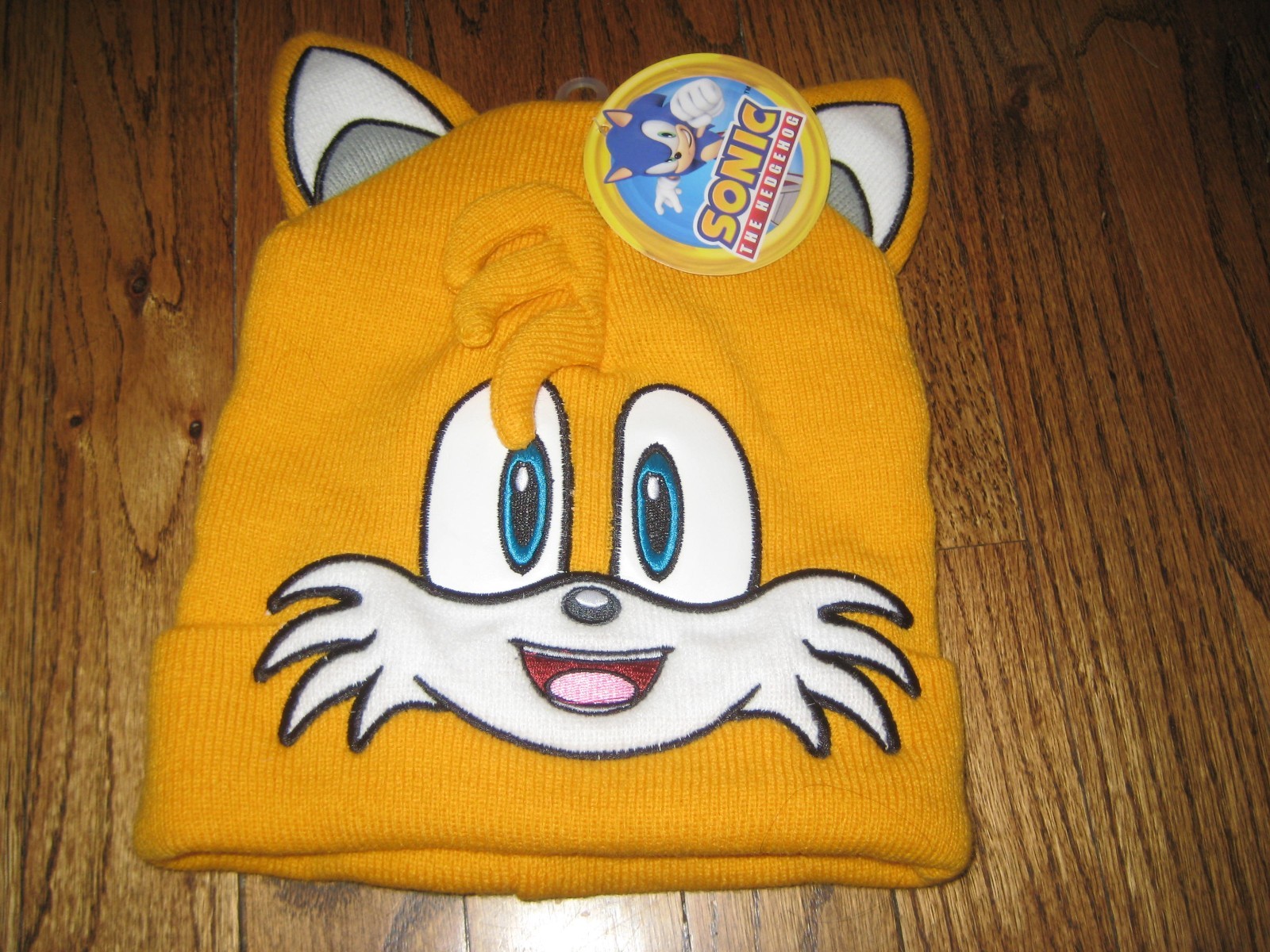 Loungefly Sonic the Hedgehog Tails Plush Mini Backpack + Hat Set New W/tags!