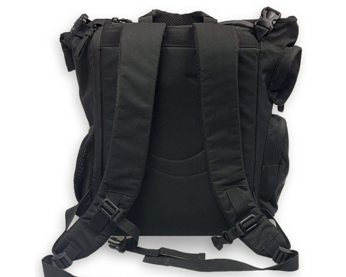 Ground Control Rolltop Backpack – Black