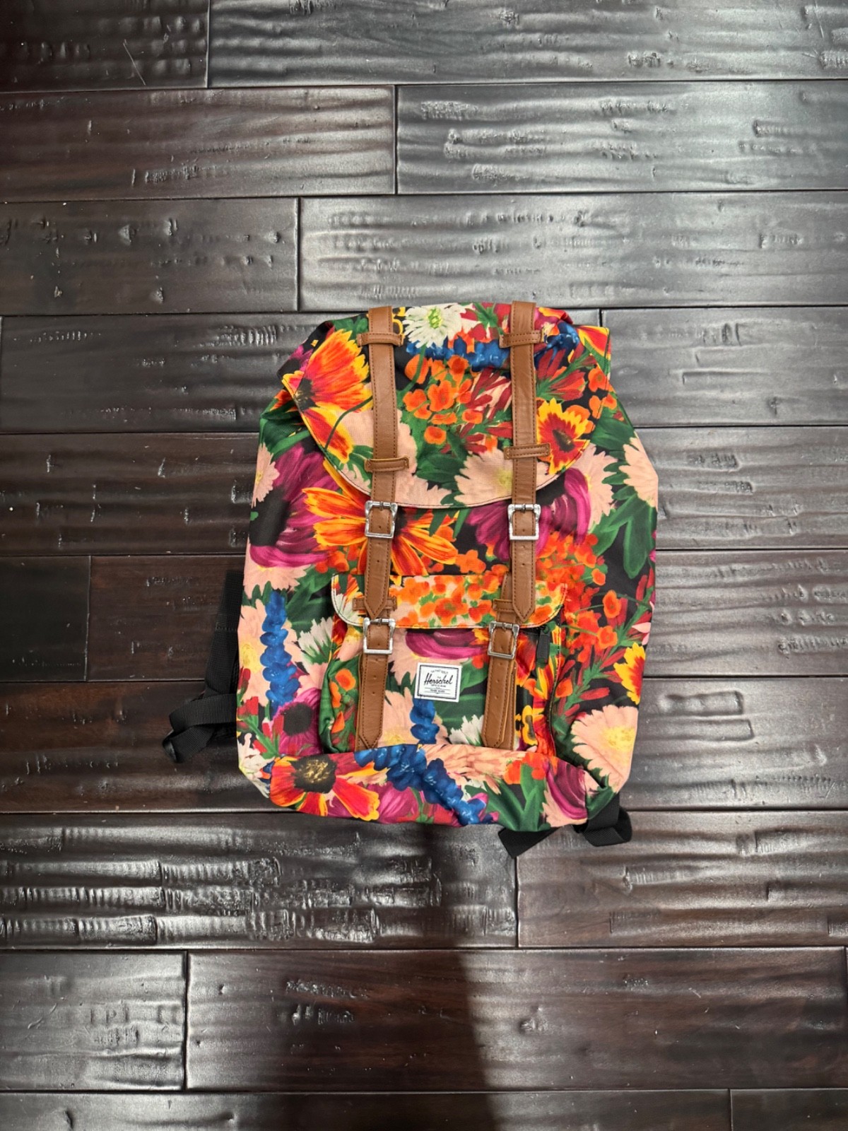 Herschel Supply Company Little America Mid-Volume Watercolor Floral Bag