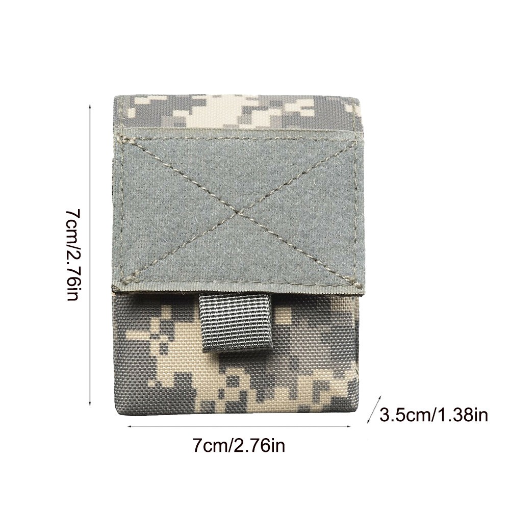 Small Utility Gadget Bag Cigarette Leather Case Waist Wallet Belt Loops Pocket