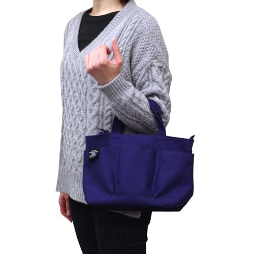 DELFONICS Inner Carrying Bag S size Tote Bag Dark Blue With a zipper Tote Bag
