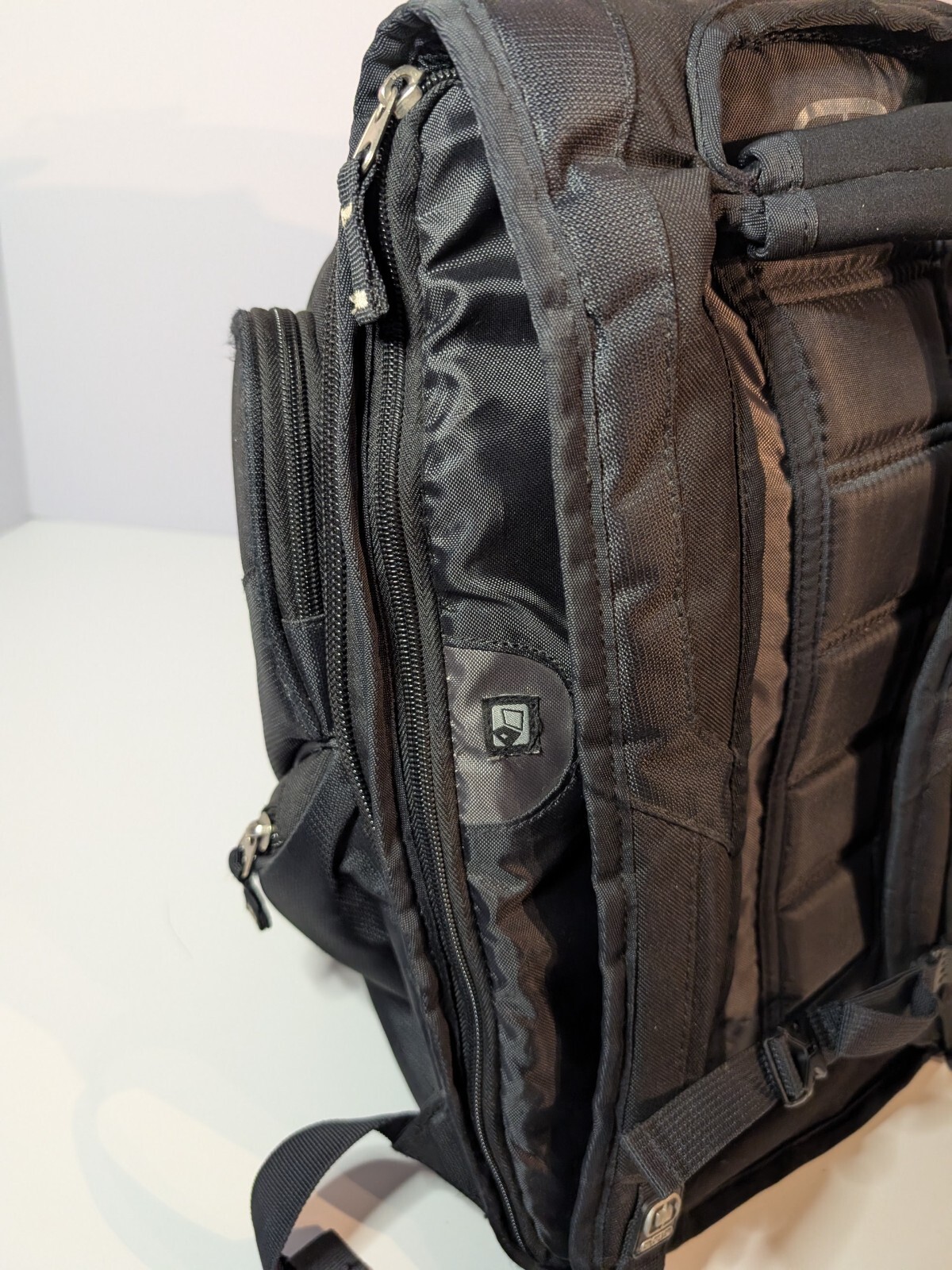 Union Pacific Ogio Mastermind Backpack, Black, Embroidered Logo, Utah, Railroad