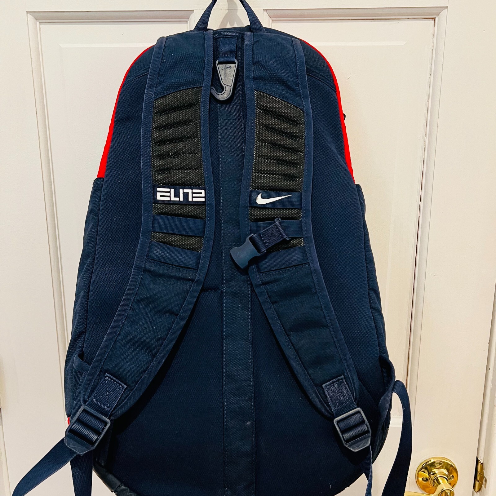 Nike Hoops Elite Pro Backpack Blue Red BA5554-414