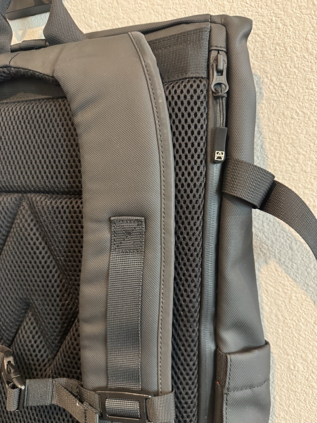 Stubble & Co The Roll Top Backpack in Black RTM3 20L