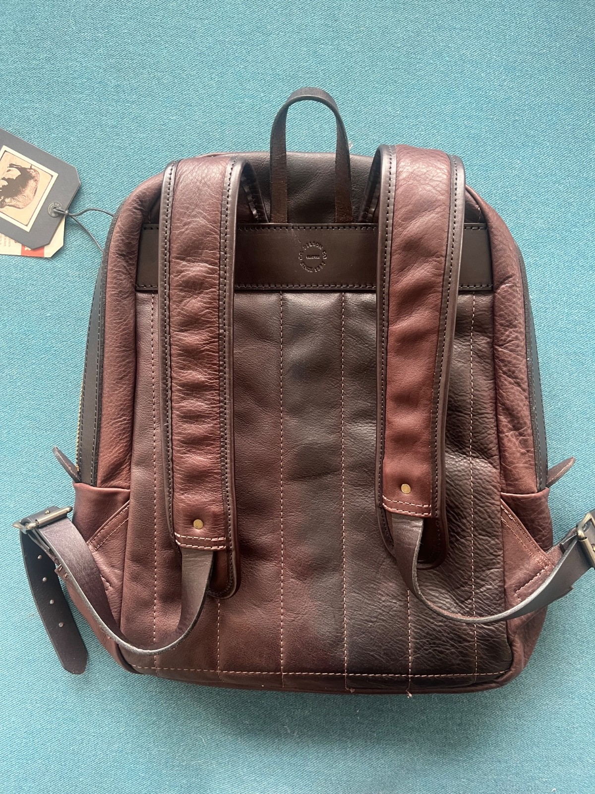 FILSON Heritage Leather Journeyman Backpack, Excellent Condition, Made in USA