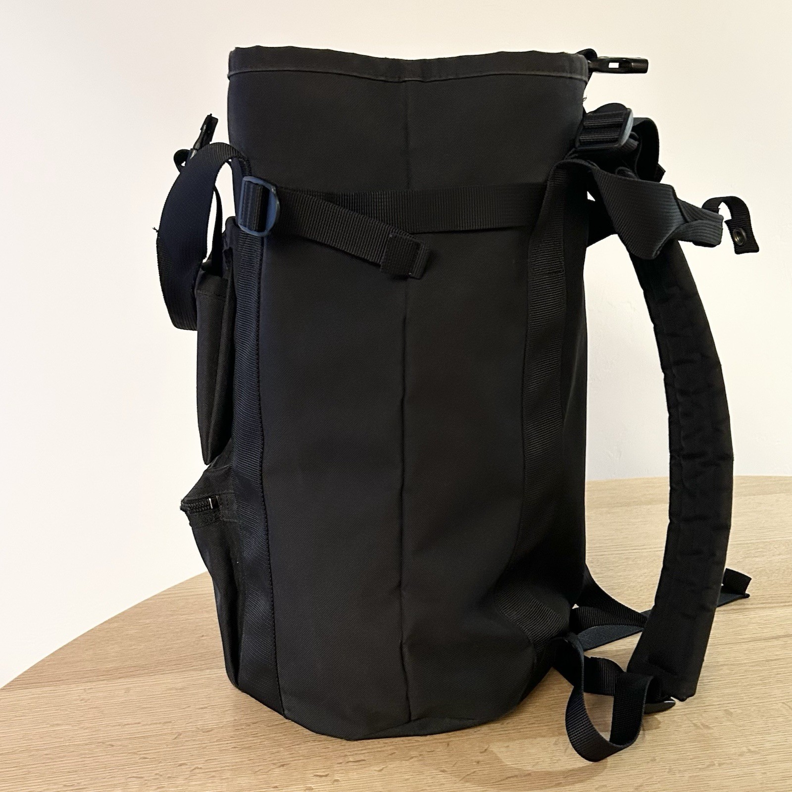 PORTER UNION Backpack Black Yoshida Polyester Used Japan